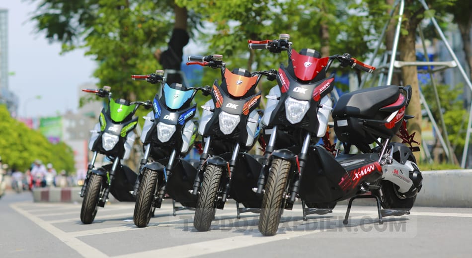 xe m&aacute;y điện Xman Yadea 5 2017