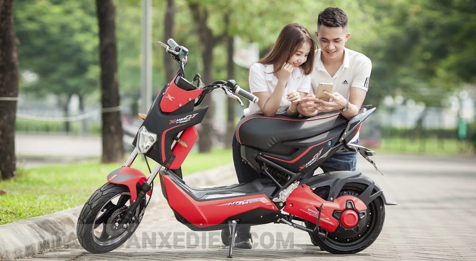 xe m&aacute;y điện Xmen GT 2017