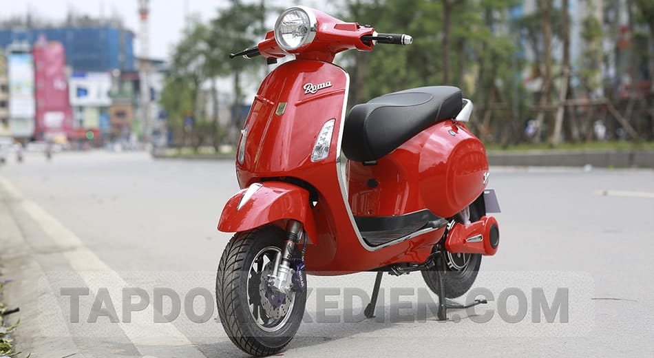 xe m&aacute;y điện Vespa Roma