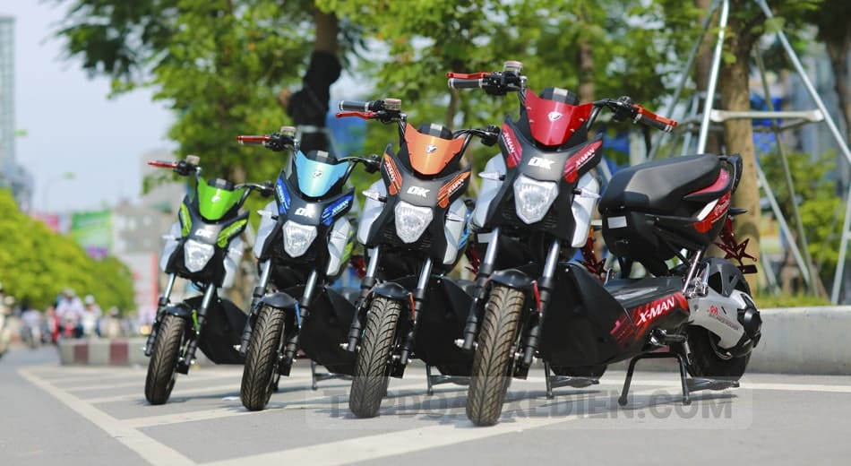 xe m&aacute;y điện Xman Yadea 5 2018
