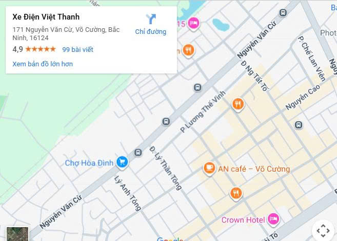 171 Nguyễn Văn Cừ, Võ Cường, TP Bắc Ninh