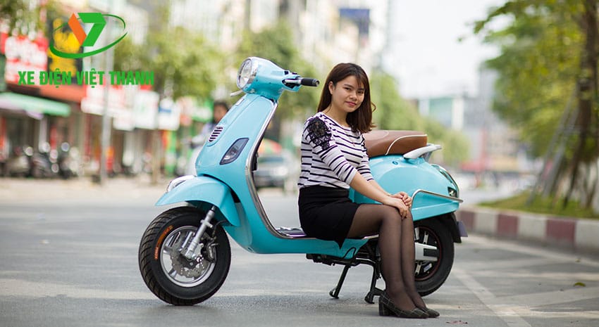 XE MÁY ĐIỆN VESPA CLASSIC